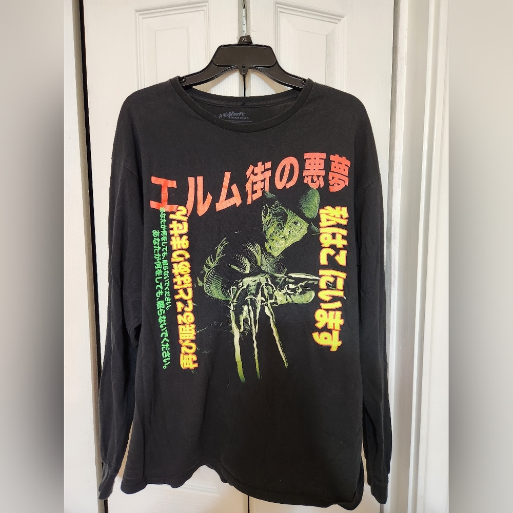 Nightmare on Elm Street Long Sleeve Unisex T-Shirt Size XL